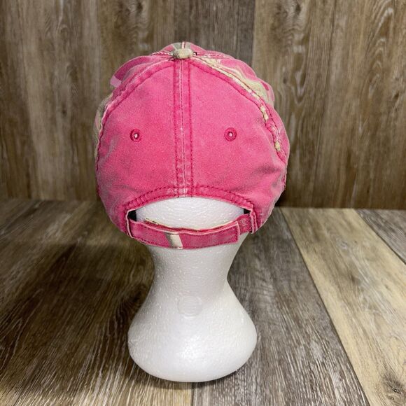 Duck Commander Trucker Hat Cap Pink Camo Strapback Adjustable Camouflage Outdoor - Picture 5 of 10